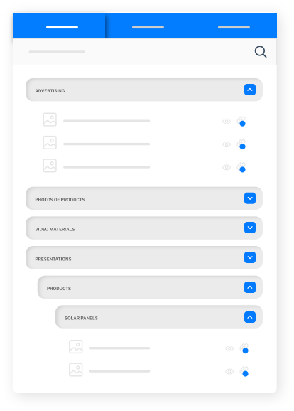 Salesbook app screen demonstrating easy onboarding and real-time content update for sales presentations.